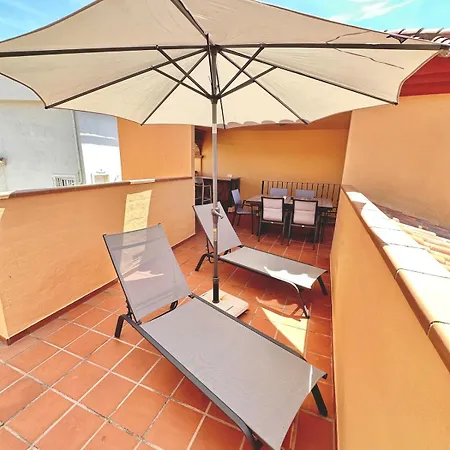 아파트 Beautiful Penthouse With Rooftop & Pool Close To Burriana *