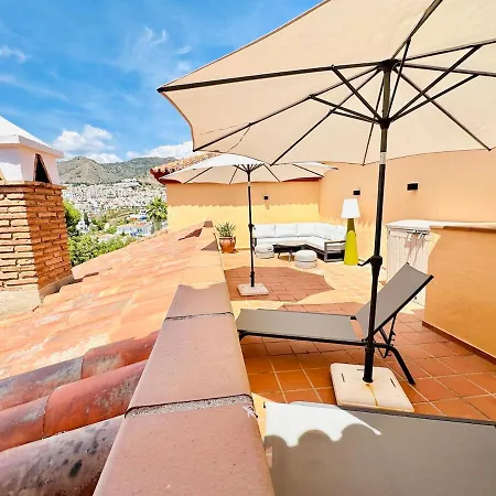 아파트 Beautiful Penthouse With Rooftop & Pool Close To Burriana 네르하