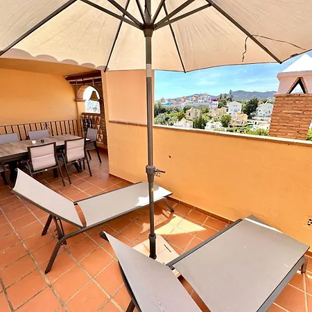 Beautiful Penthouse With Rooftop & Pool Close To Burriana 아파트 *