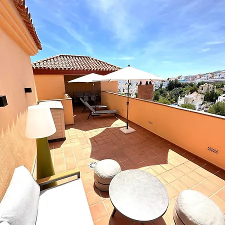 아파트 Beautiful Penthouse With Rooftop & Pool Close To Burriana *